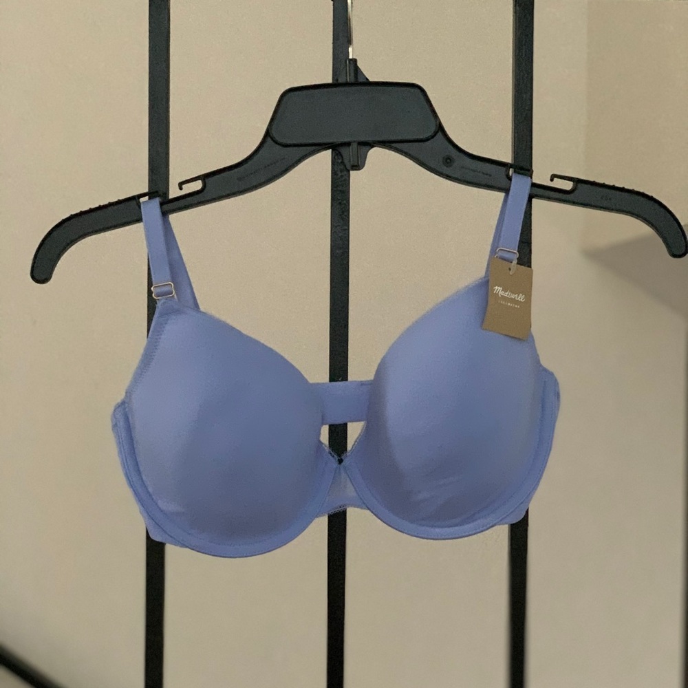Best Seller Madewell Mesh Trimmed T-Shirt Bra 32DD